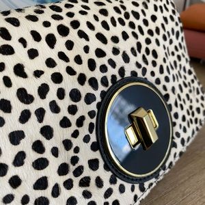 Banana republic animal print crossbody bag